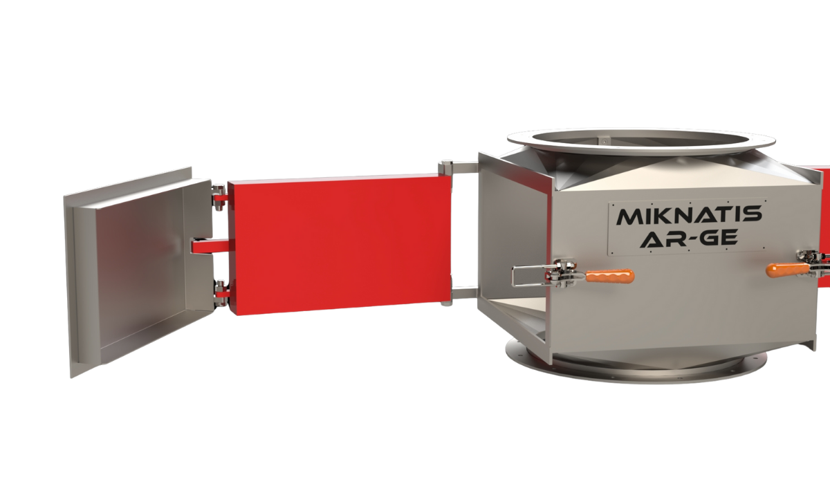 Closed Type Magnetic Plates - Side profile showing compact design