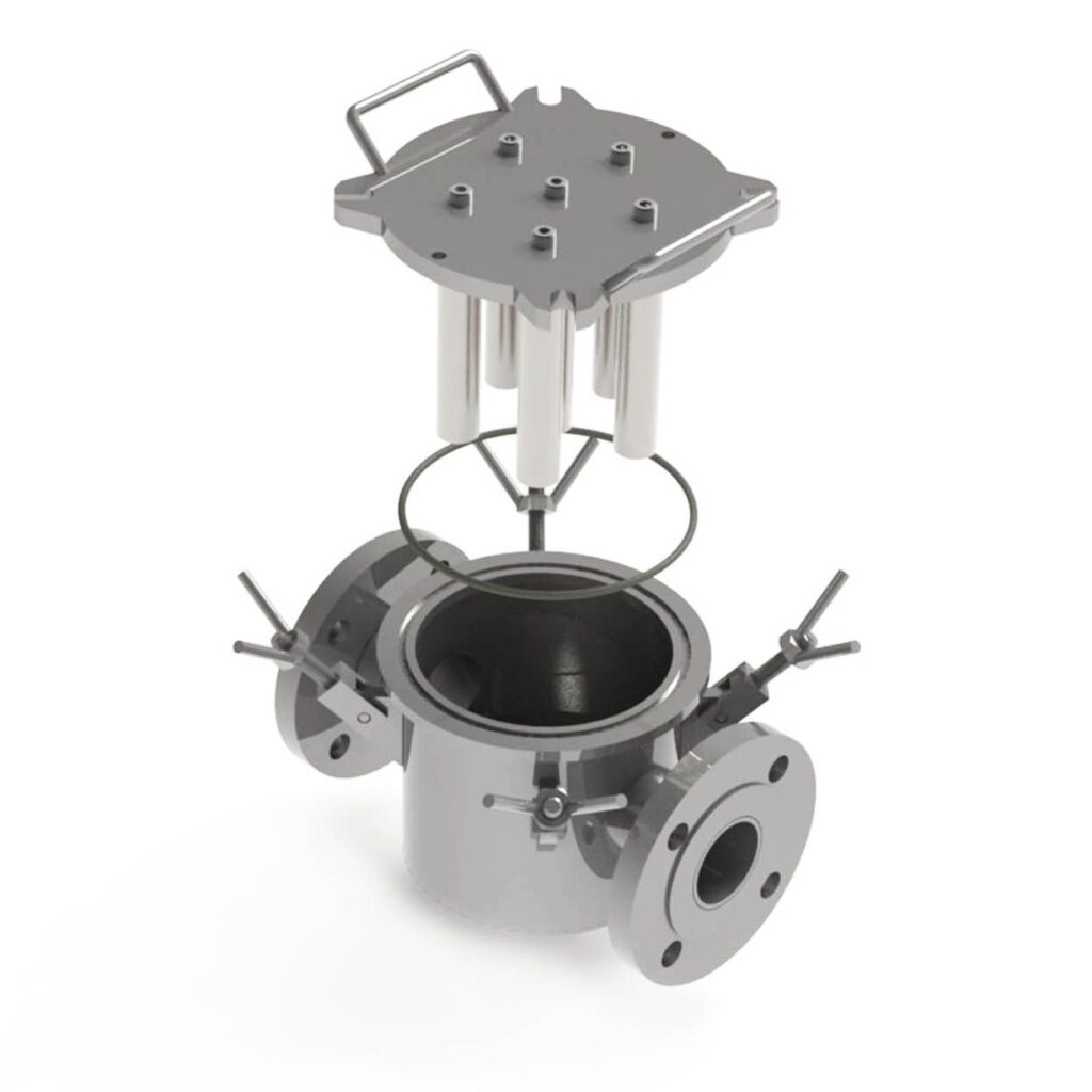 Magnetic Filters - Powerful internal rods for contaminant capture