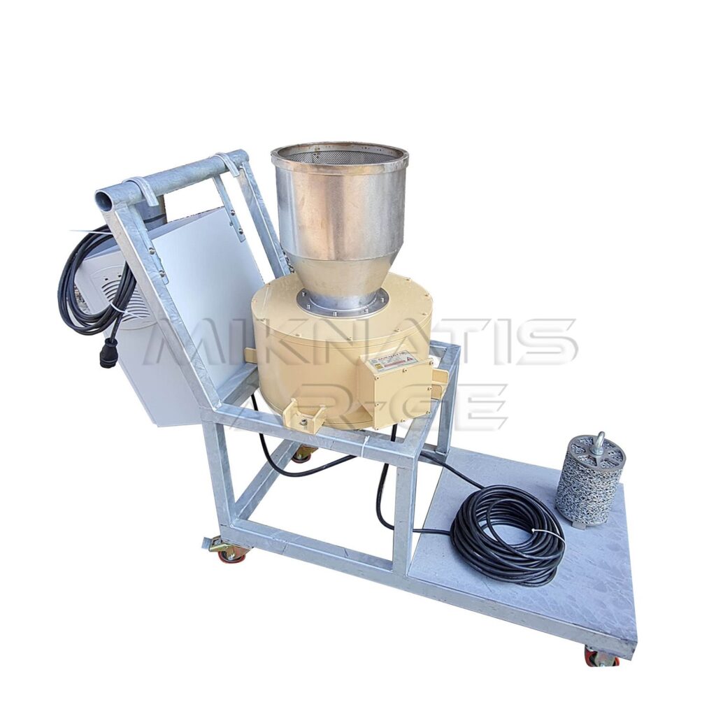 Mobile Electromagnetic Filter for industrial glaze purification